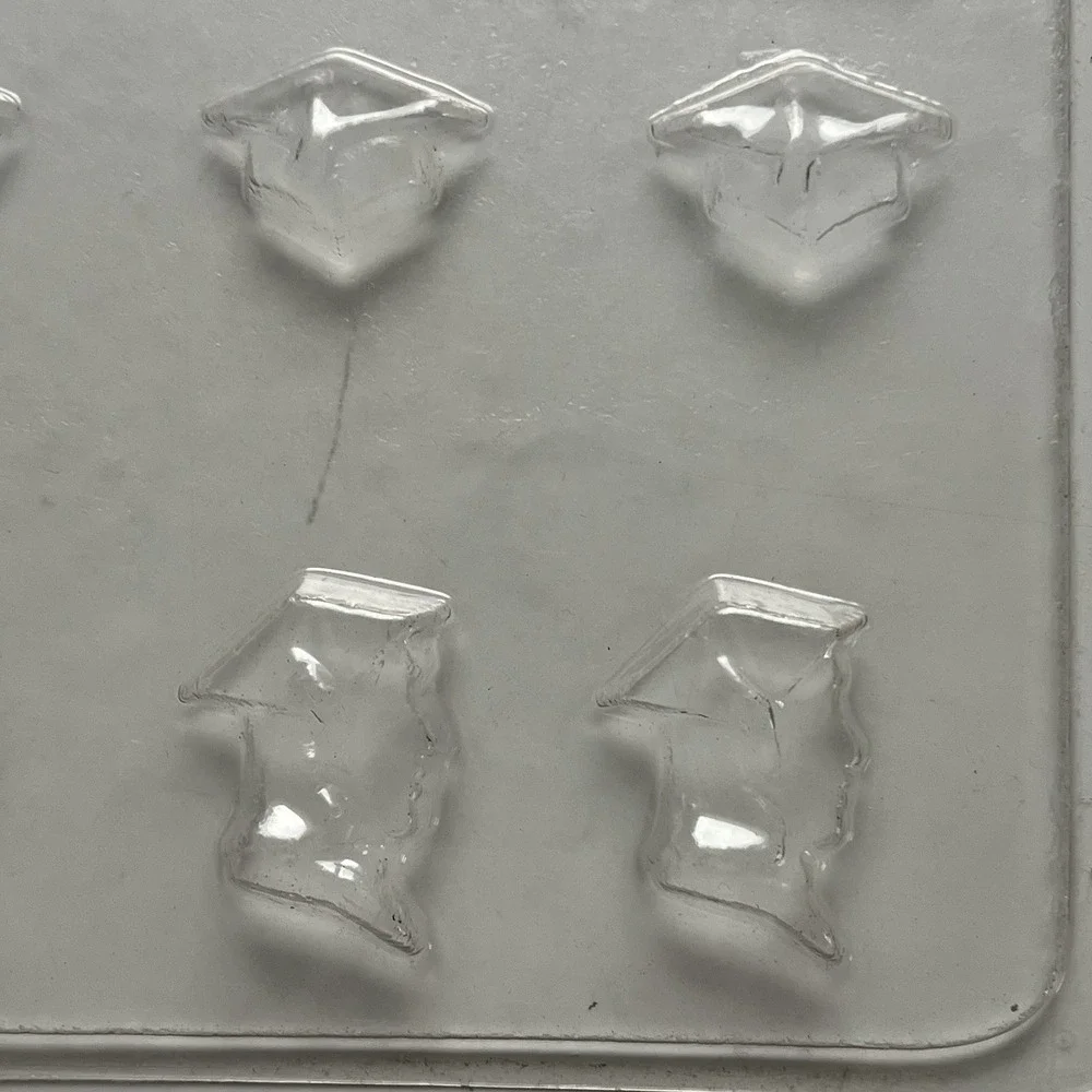 Vintage Graduation Candy Molds- CK Products & Apollo Tulsa - Party Favor DIY
